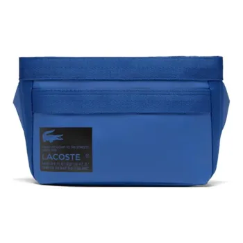 LACOSTE Blended Material Crossbody Bag Shoulder Bag Men's Blue