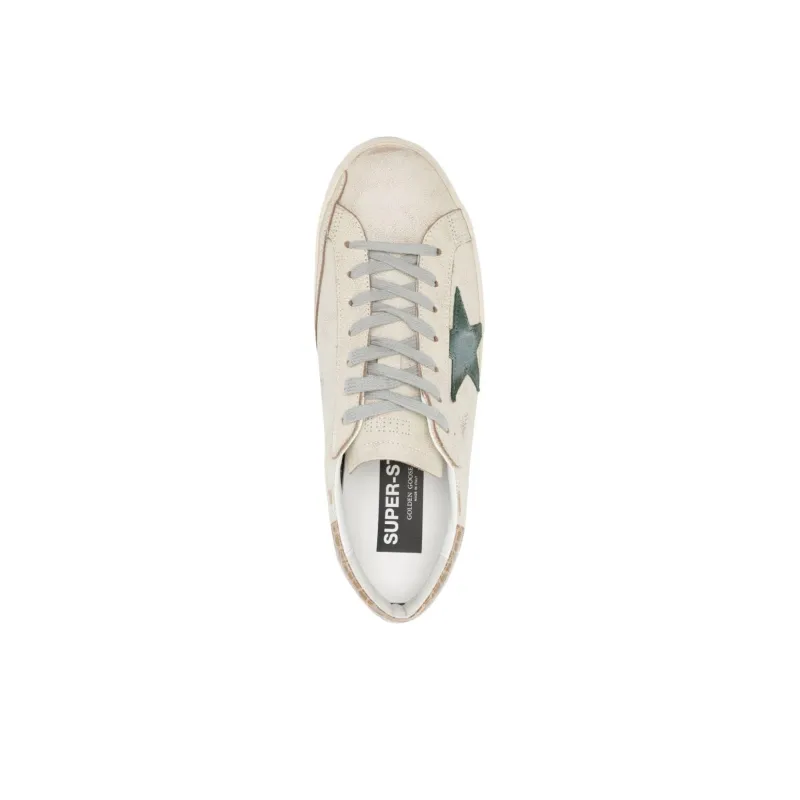 Golden Goose Super Star Cream Green-4