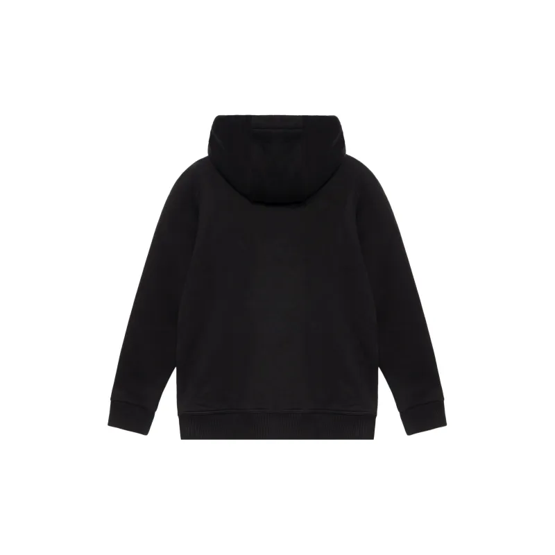 Burberry Embroidered Ekd Cotton Hoodie-1
