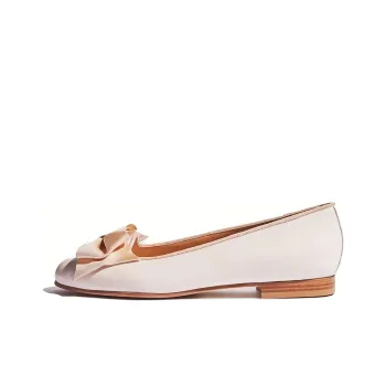 SCAROSSO Cloe Bow Detailed Ballerina Shoes Women's