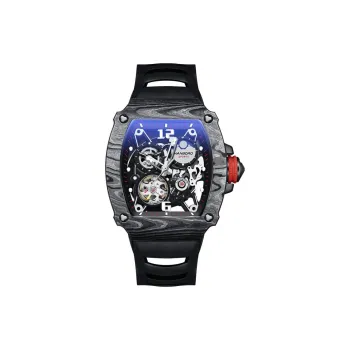 HANBORO Automatic Mechanical Movement Watch Men's Watches Black Dial HBR976-HH