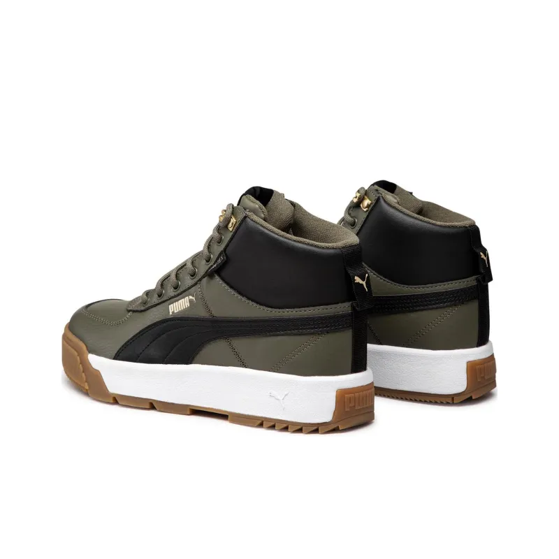 PUMA Tarrenz Sb Breathable Stay Warm Non Slip Mid Tops Casual Skateboarding Shoes Unisex Green-4