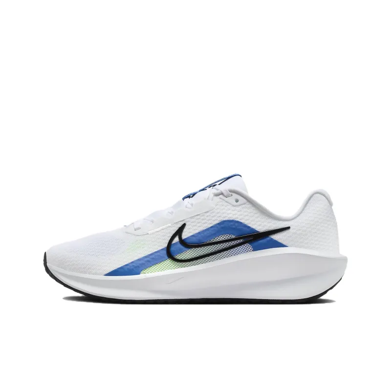 Nike Downshifter 13 White Star Blue Green Strike Black-0