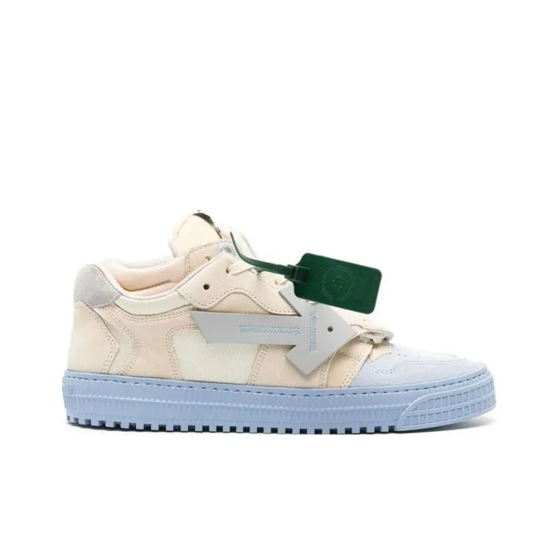 OFF WHITE Floating Arrow Suede Sneakers-1