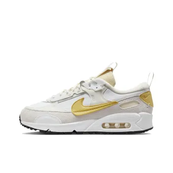 Nike Air Max 90 Futura White Saturn Gold Women's