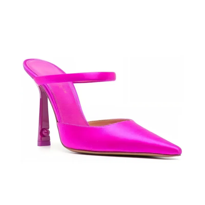 OFF WHITE Pop Lollipop Pointed toe Mules Women's-2