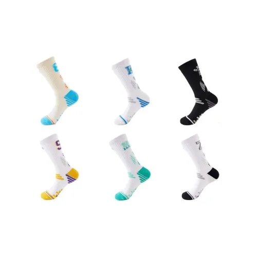 Youle Box Unisex Basketball Socks