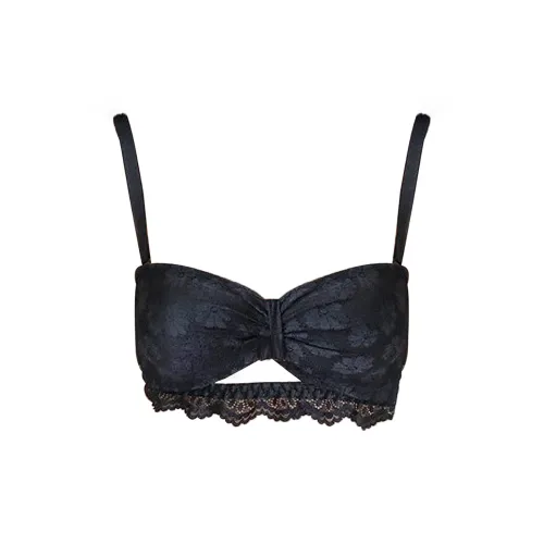 Flowers In Water Bra Women's Black