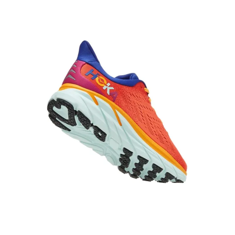 HOKA ONE ONE Clifton 8 Fiesta Orange Purple-3