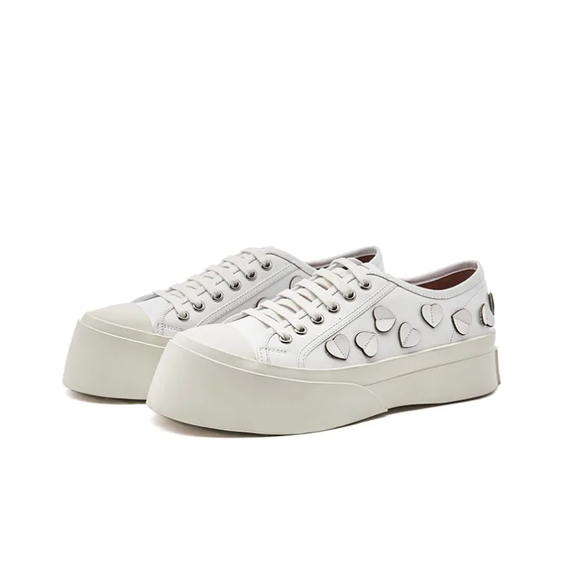 ABIDJAN Height Increasing Low-Top Casual Shoes Women's-2