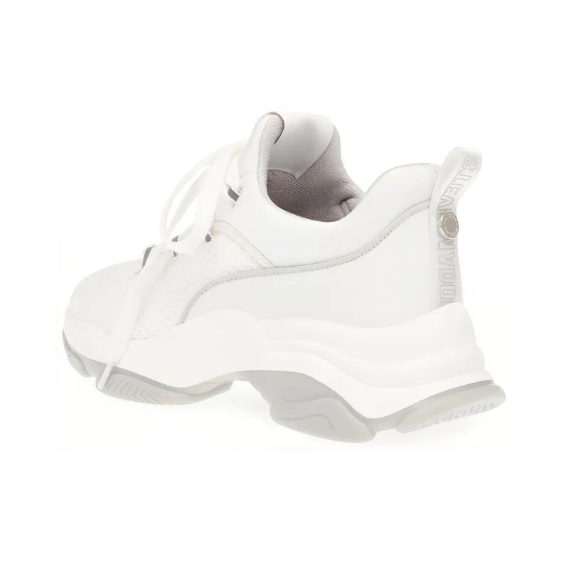 STEVE MADDEN Mid-Top Chunky Sneakers Women's White-3