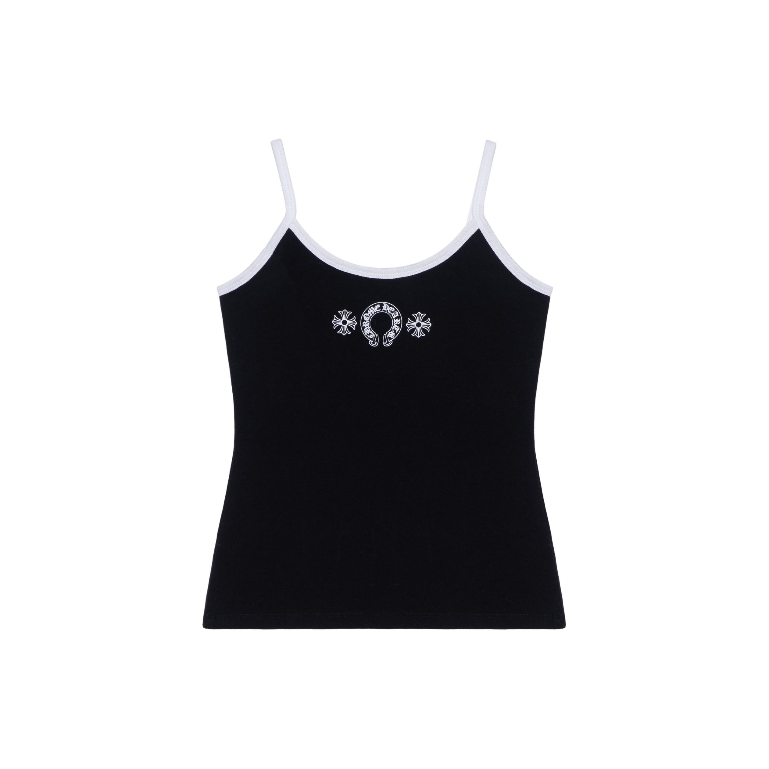 Chrome top hearts tank top