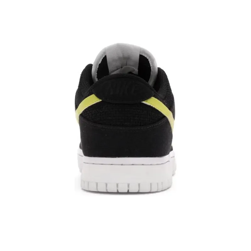 Nike Dunk Low Black Electrolime White-3