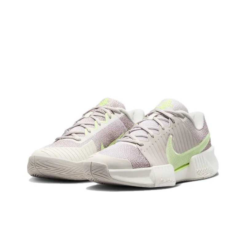 Nike Air Zoom GP Challenge Pro Low Top Tennis Shoes Women's Light Pink Yellow-2