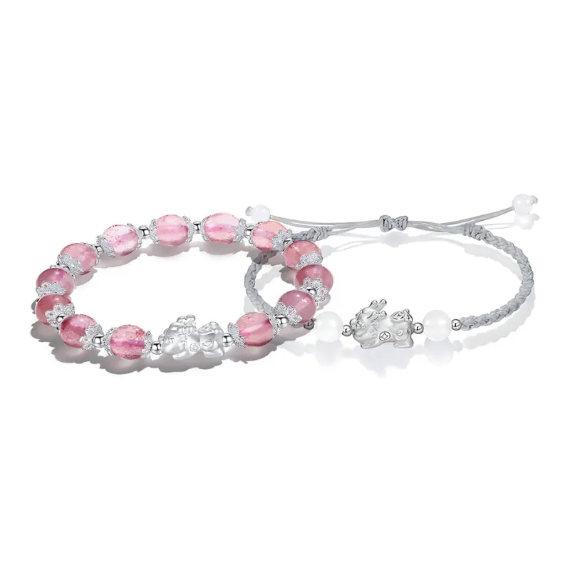 Shiban Artificial Crystal Bracelets Unisex-4