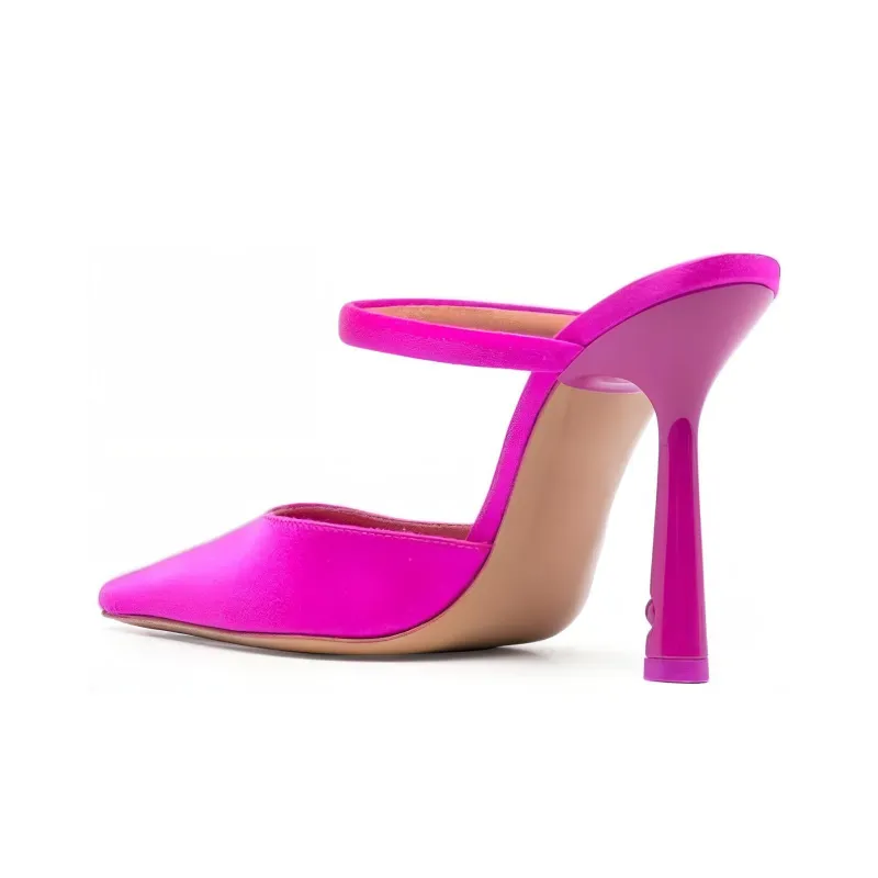 OFF WHITE Pop Lollipop Pointed toe Mules Women's-4