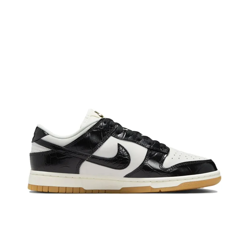 Nike Dunk Low Lx 'Black Croc' Women's-1