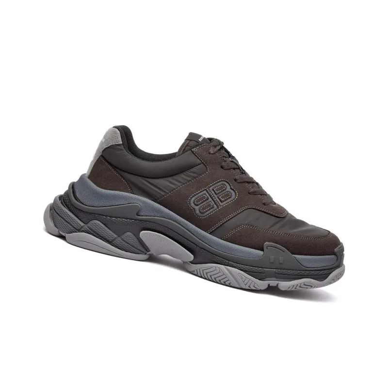Balenciaga Triple S Sneakers 'Dark Brown Grey'-1