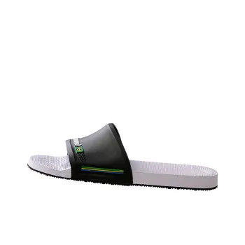 Havaianas Rubber Sole Slide Slippers Unisex Oyster White