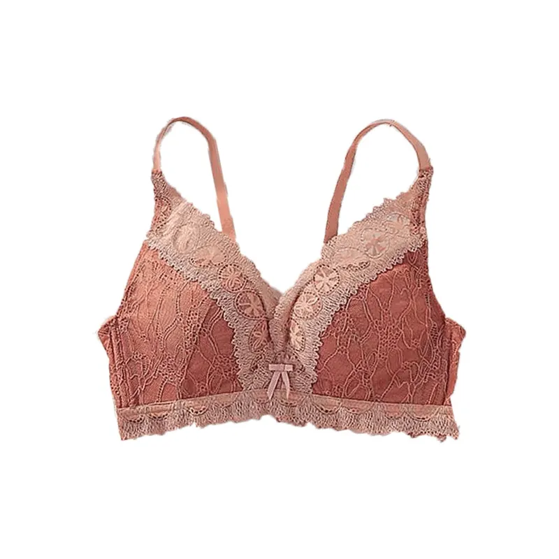 Flowers In Water Bra Women's Red Single Pack-0
