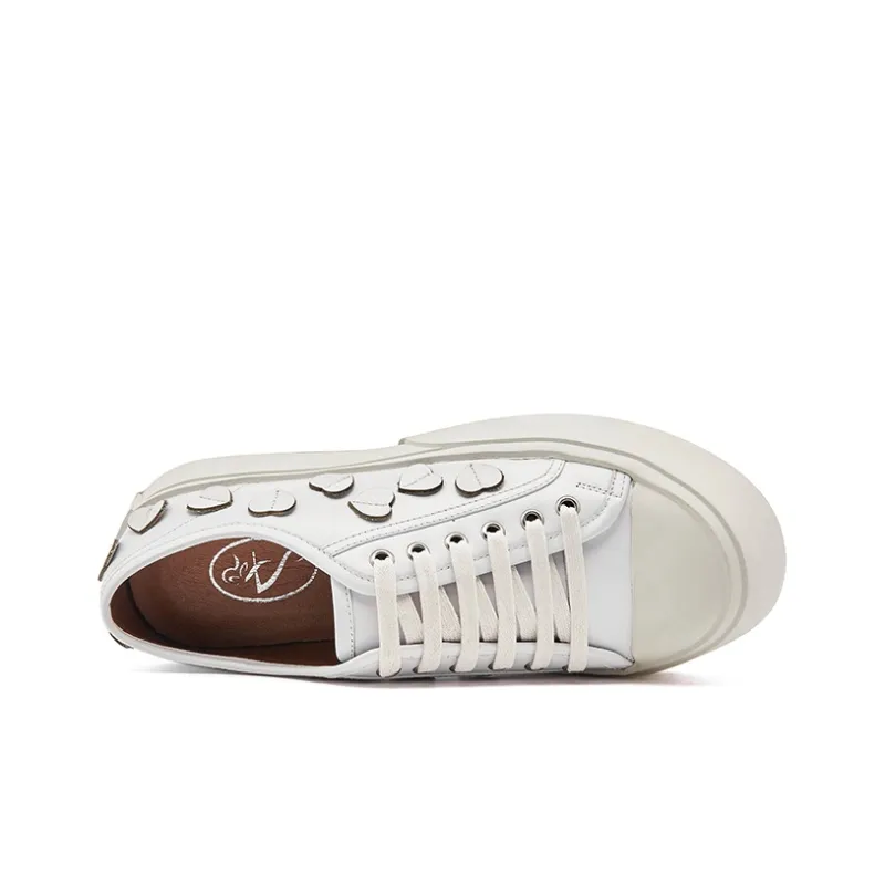 ABIDJAN Height Increasing Low-Top Casual Shoes Women's-4