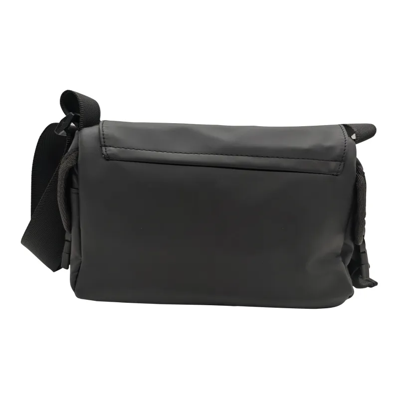 Slazenger Water Resistant Nylon Fanny Pack Sling Bag Shoulder Bag Crossbody Bag Unisex Gray/Black/Green-10