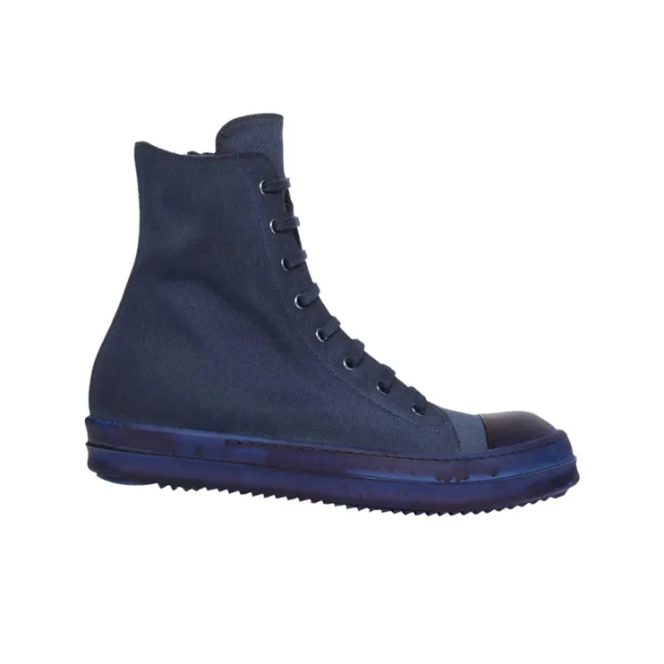 Rick Owens DRKSHDW Stylish Skateboarding Shoes Men's Indigo-1