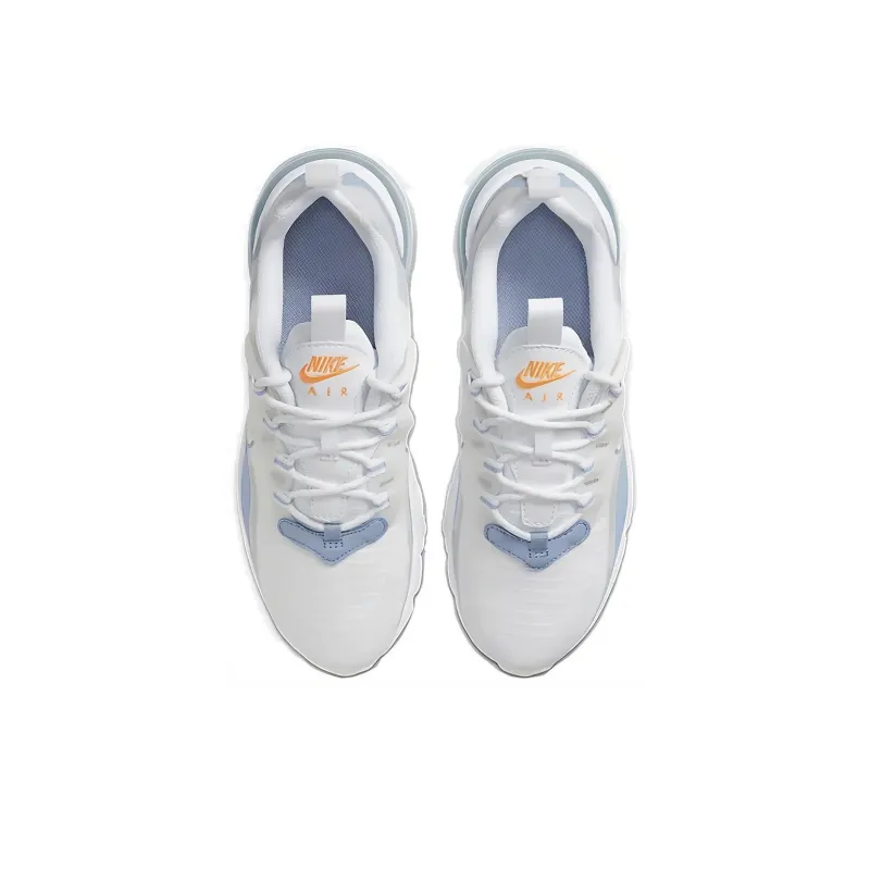 Nike Air Max 270 React SE GS 'White Indigo Fog'-3