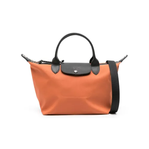 LONGCHAMP Le Pliage Energy Polyamide Dumpling Bag, Shoulder Bag, Crossbody Bag, Handbag Small Size Women's Ochre