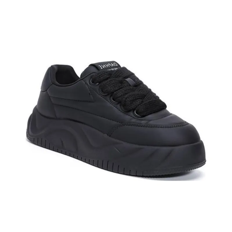 DAPHNE Slip Resistant Low Top Skateboard Shoes Women's Apricot-1