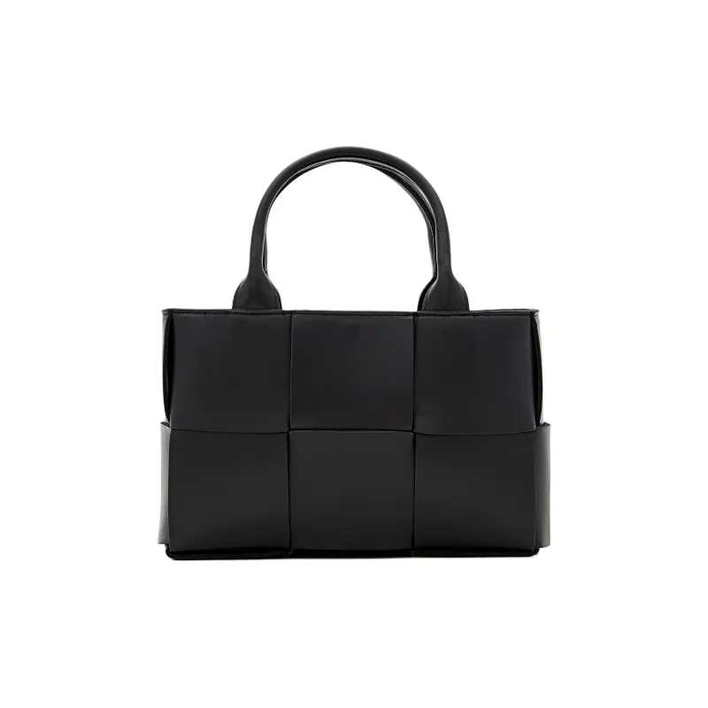 Bottega Veneta ARCO TOTE Series Sheepskin Tote Bag Shopping Bag Handbag Mini Women's Black-2