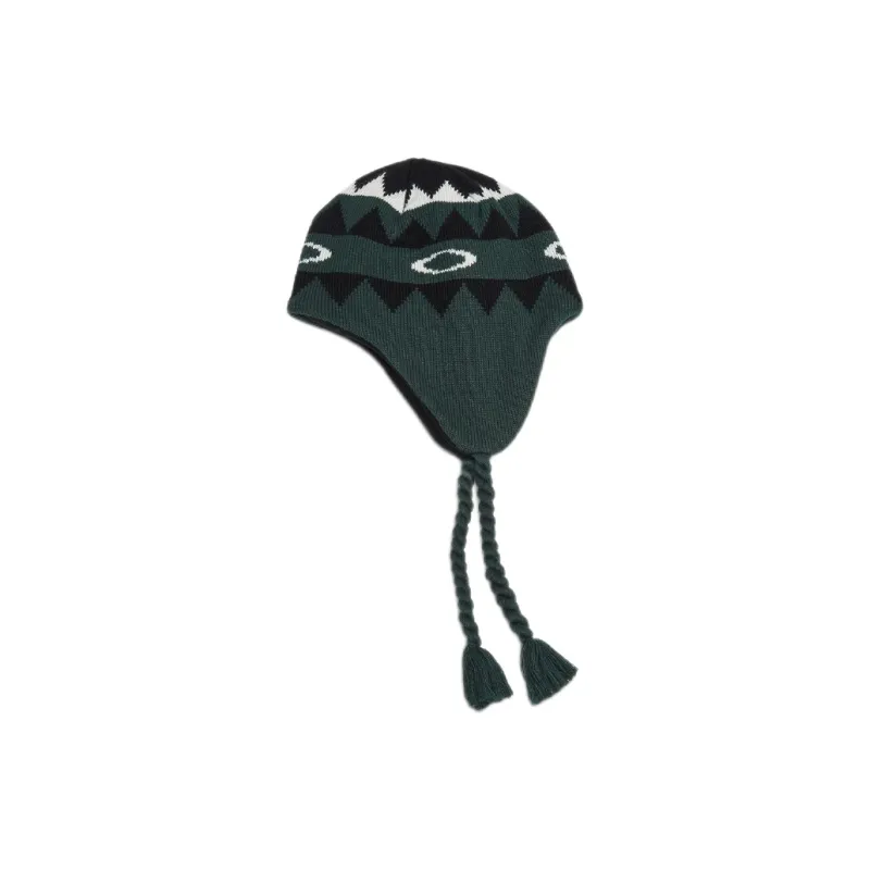 Oakley Acrylic Wool Hats & Caps Women's Green-1