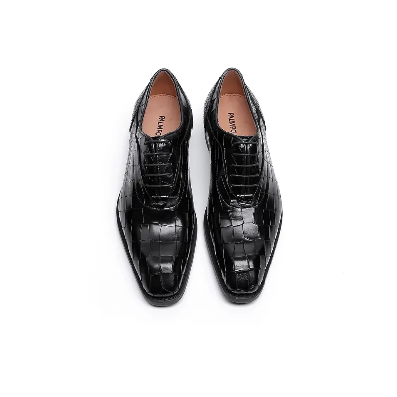 PALMPOLO Dress Shoes Men's Black-3