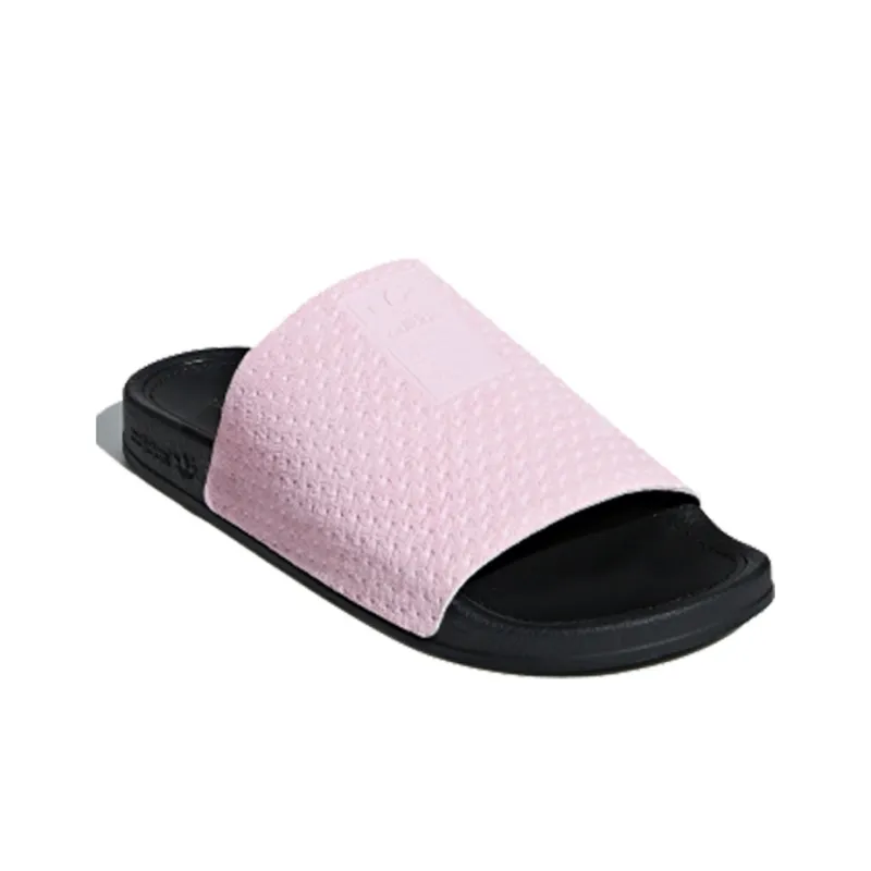Adidas Originals Adilette Luxe 'Pink Black' Women's-1