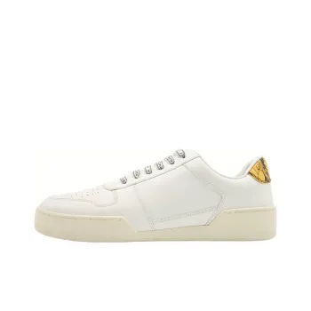 FANSIZHE Low Top Stylish Skateboarding Shoes Men's White