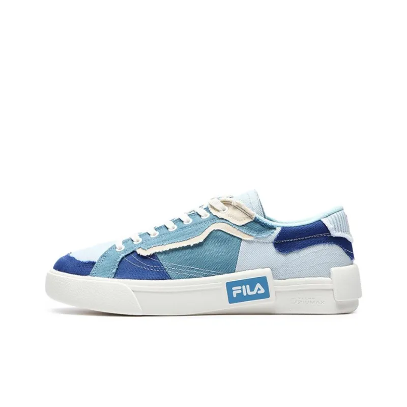 FILA FUSION Canvas Skate Shoes 'Blue Green' Women's-0