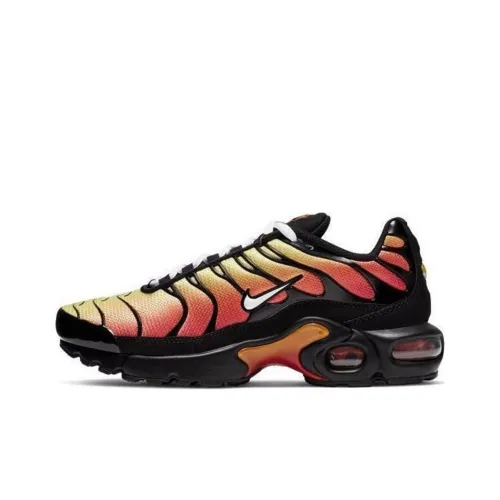 Nike Air Max Plus Black Habanero Red GS