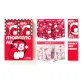 2 Pack Box (Red White+White)