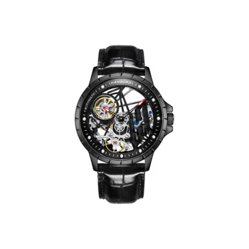 HANBORO Hollow Series Automatic Mechanical Movement Watch Men's Watches Cut Out Dial HBR906.1 HH