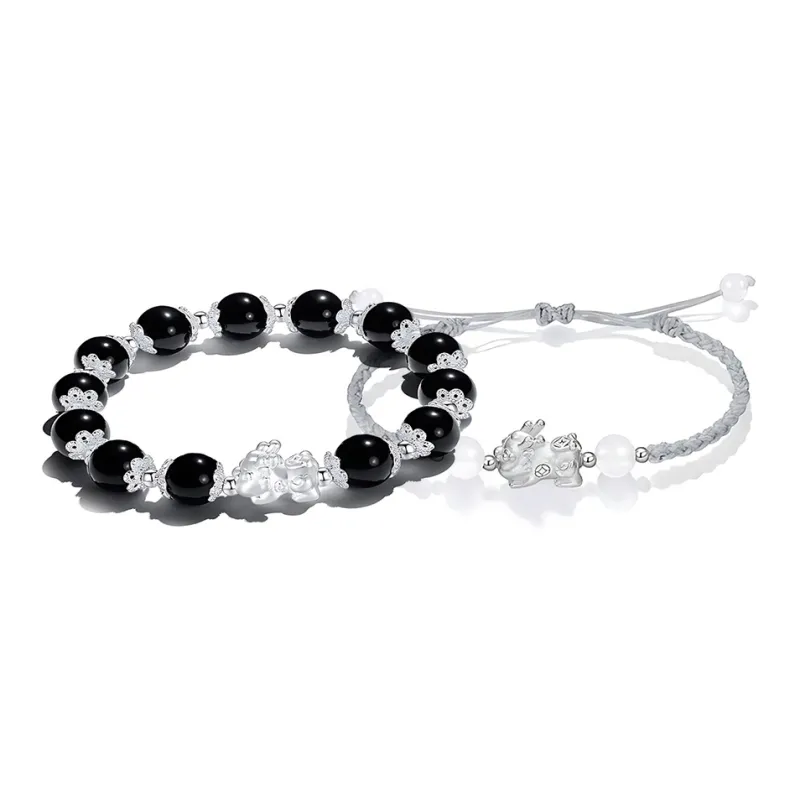 Shiban Artificial Crystal Bracelets Unisex-3