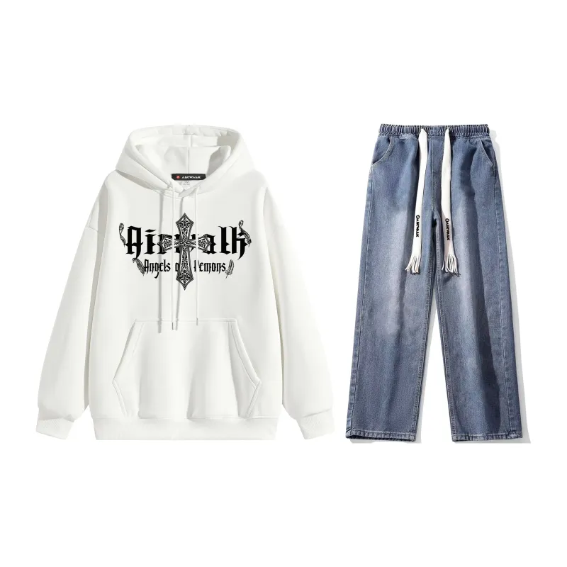 Airwalk Sweatshirt Sets Unisex-17