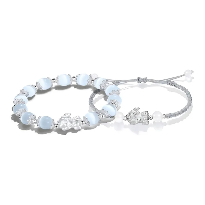 Shiban Artificial Crystal Bracelets Unisex-2