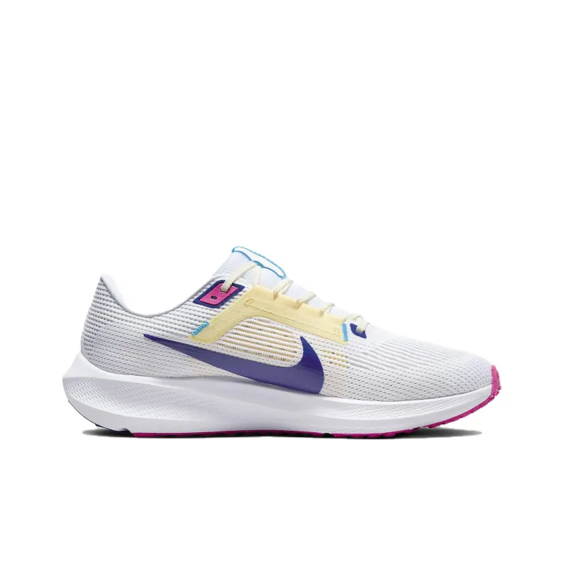 Nike Air Zoom Pegasus 40 White Deep Royal Blue-1