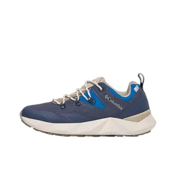 Columbia Facet 60 Low Outdry Cushioning Anti Slip And Wear Resistant Low Top Outdoor Shoes Men's Gray Blue
