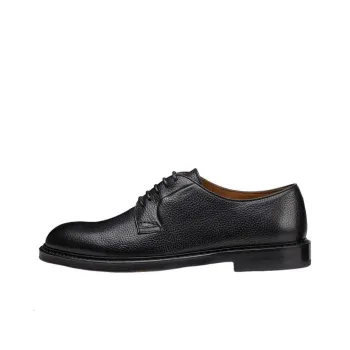 DOUCAL'S Pebbled leather Derby Shoes
