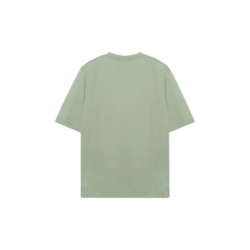 HERMES T Shirts Men Aqua Blue-1