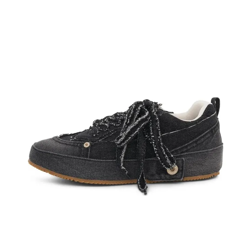 LOEWE Stylish Skateboarding Shoes Men's Gray-0