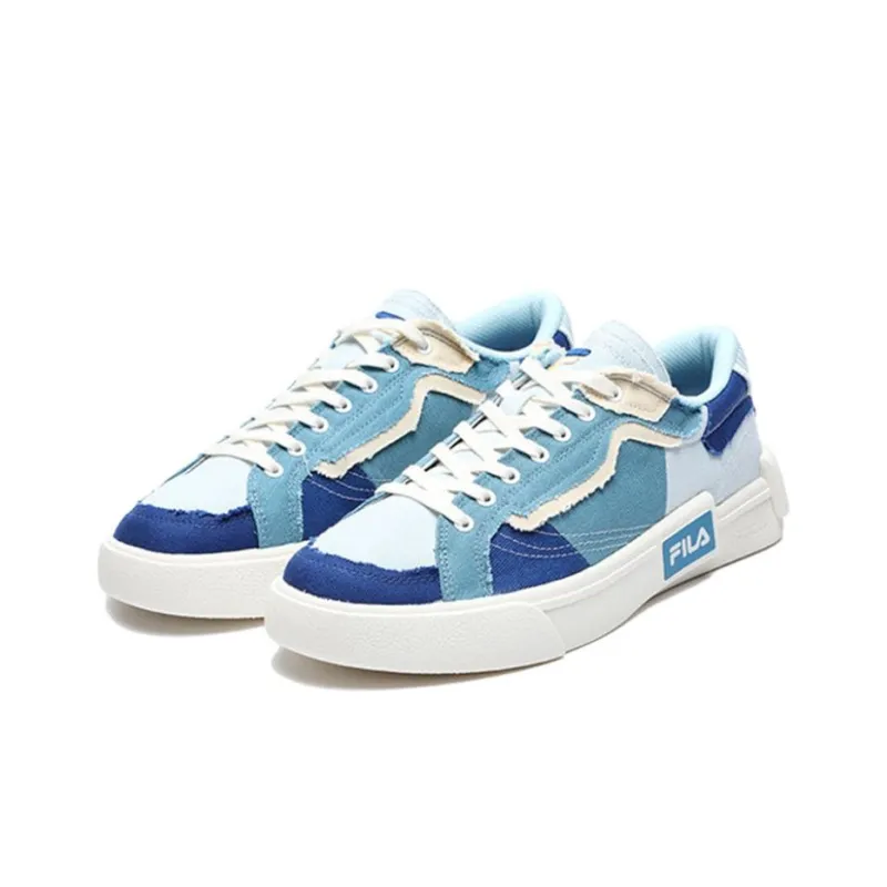 FILA FUSION Canvas Skate Shoes 'Blue Green' Women's-1