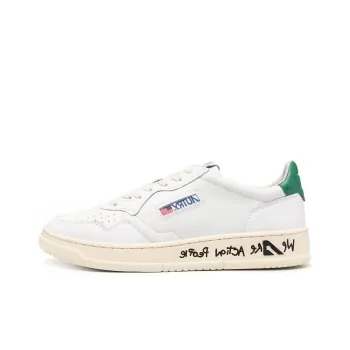 AUTRY Stylish Skateboarding Shoes Men's White Green
