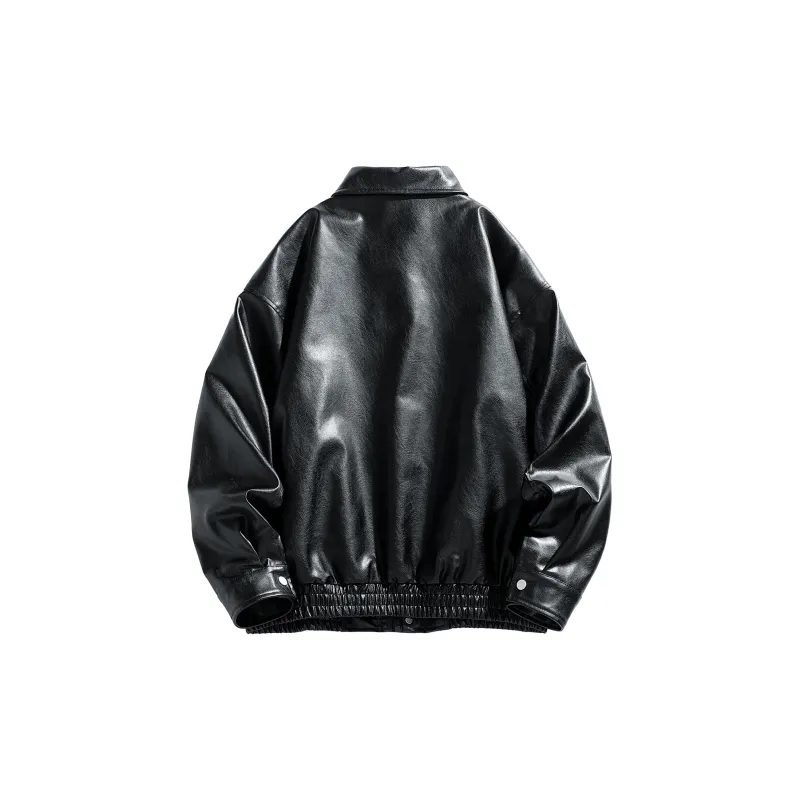 GDRX Leather Jacket Coat Unisex-5